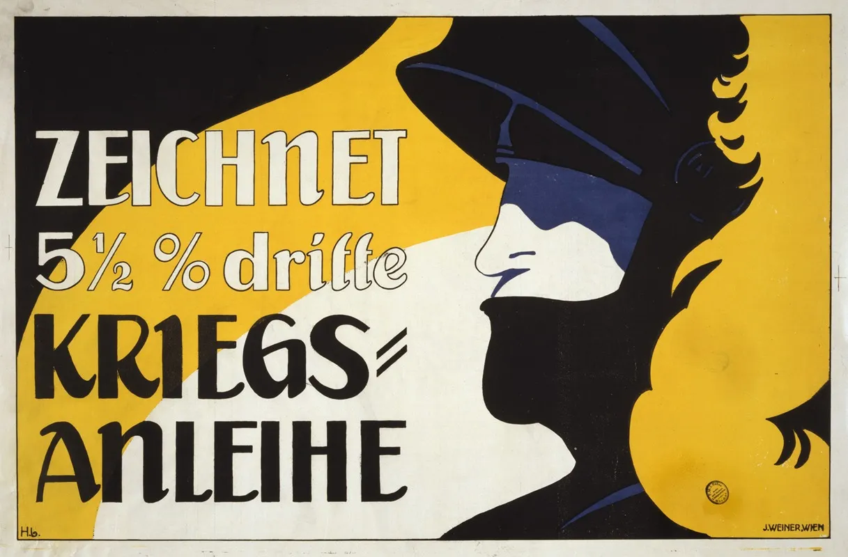Zeichnet 5 And Half Percent Dritte Kriegs Anleihe