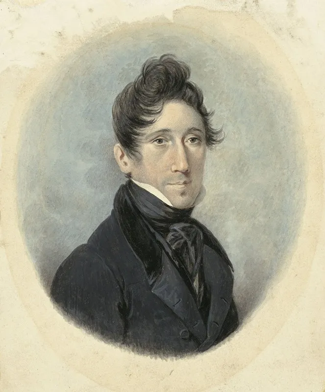 Zelfportret Van Johannes Hari I Wall Art by Johannes Hari - High-Resolution Digital Print