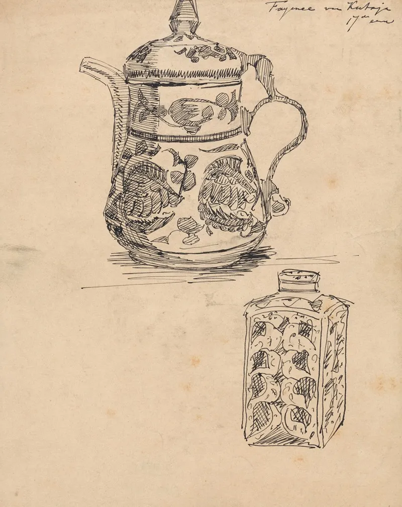Zeventiende Eeuwse Faience Uit Kuthaya