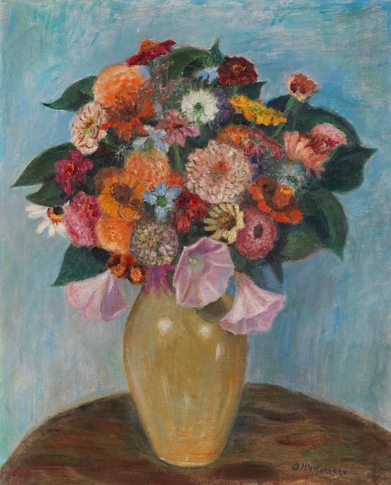 Zinnien Und Malven