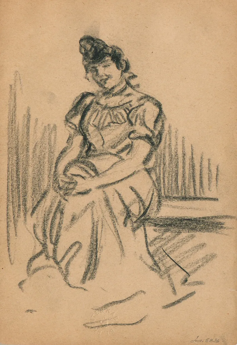 Zittende Vrouw 10