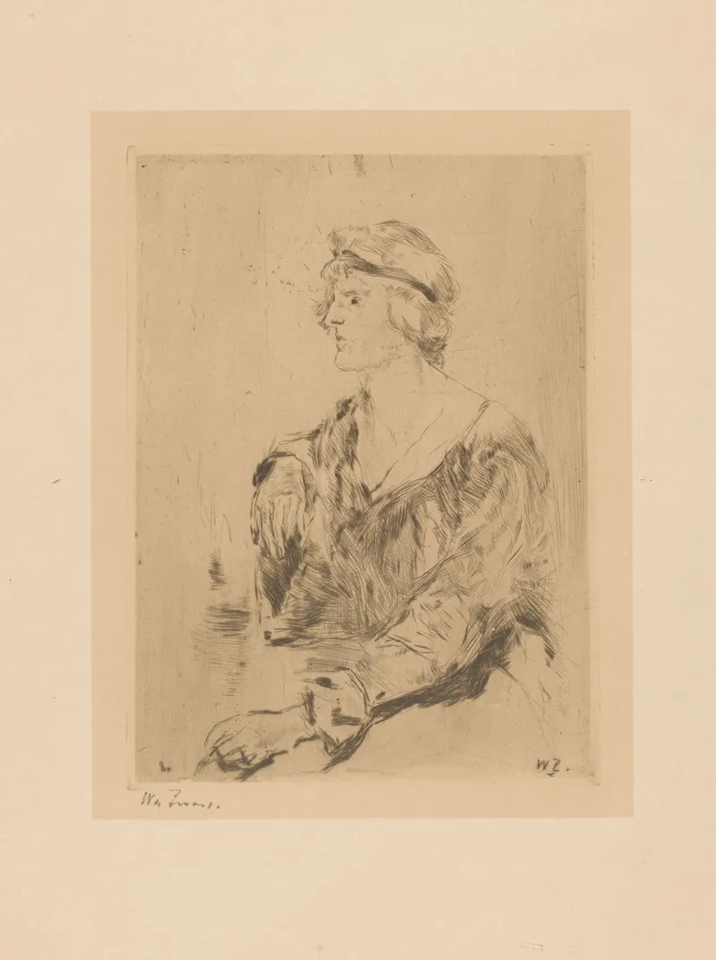 Zittende Vrouw 11