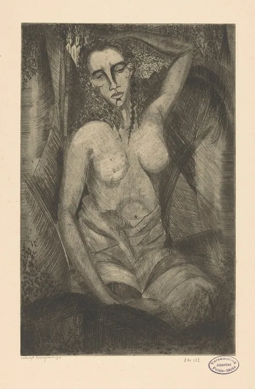 Zittende Vrouw 3