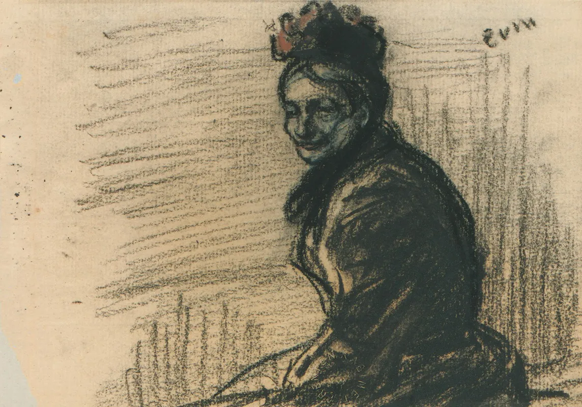 Zittende Vrouw 9