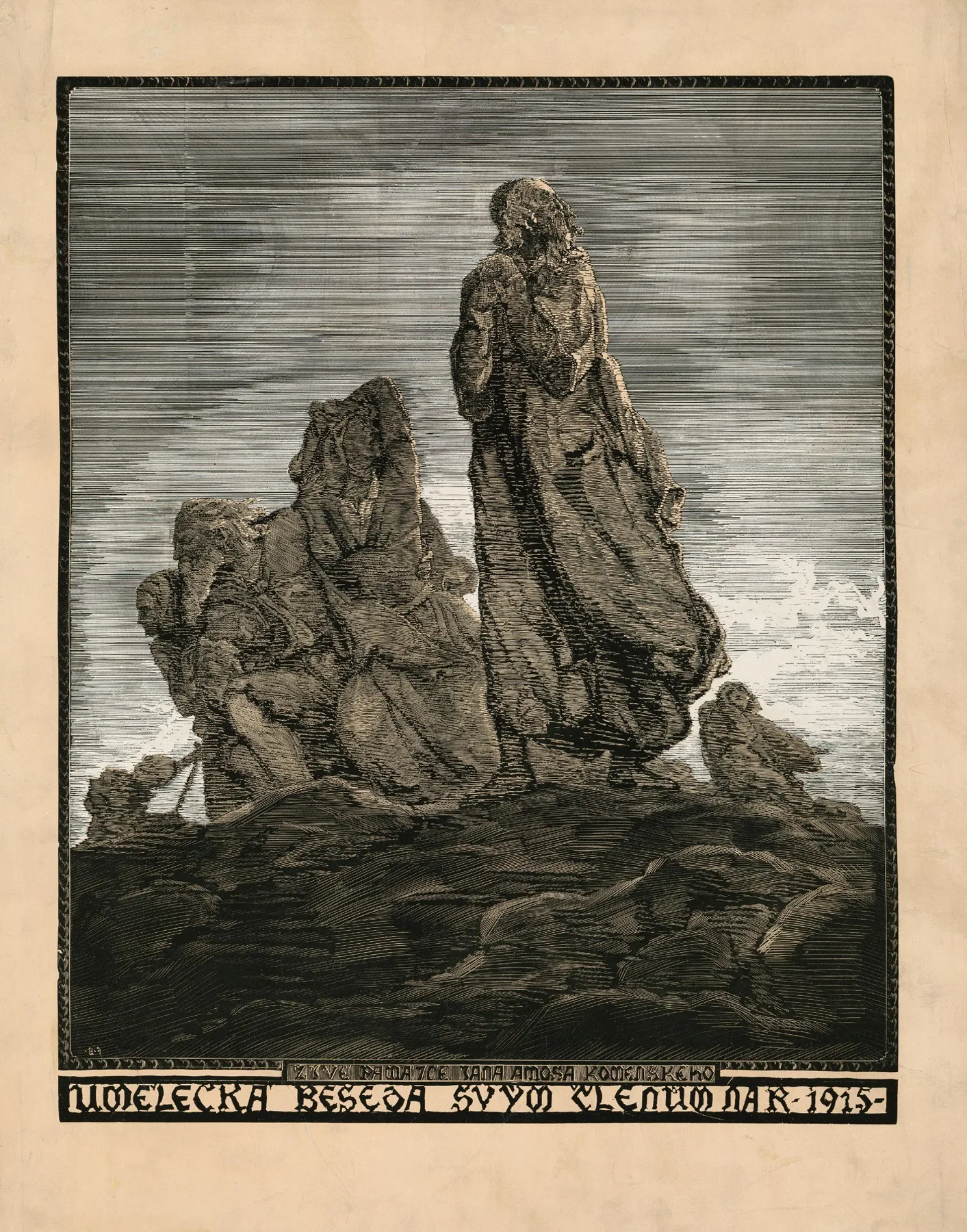Zive Pamatce Jana Amosa Komenskeho Wall Art by František Bílek - High-Resolution Digital Print