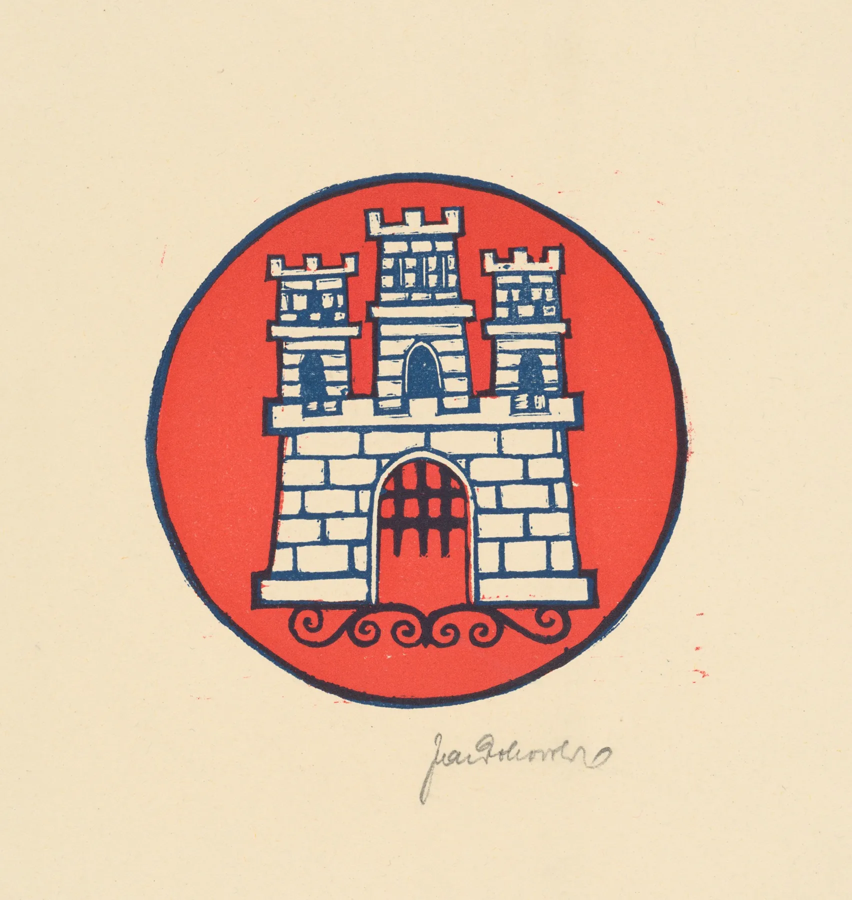 Znak Mesta Bratislavy Wall Art by Jaroslav Dobrovolský - High-Resolution Digital Print