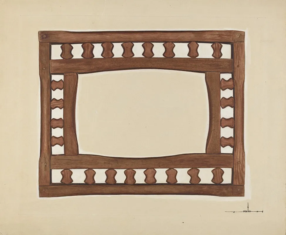 Zoar Picture Frame 2 Wall Art by James Drake - High-Resolution Digital Print