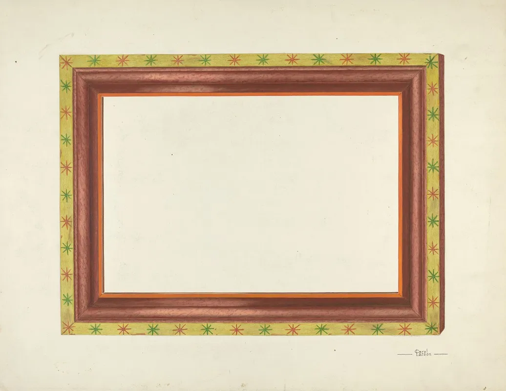 Zoar Picture Frame Wall Art by Carol Larson - High-Resolution Digital Print