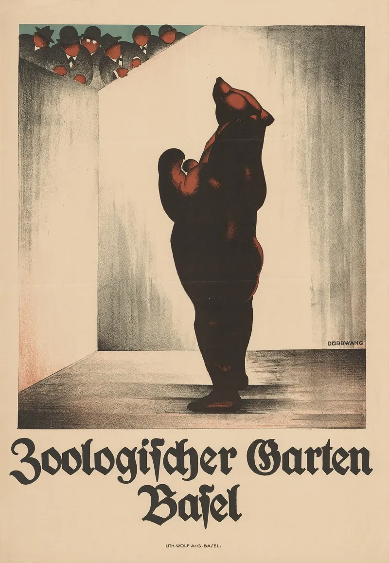 Zoologischer Garten Basel Wall Art by Rudolf Dürrwang - High-Resolution Digital Print