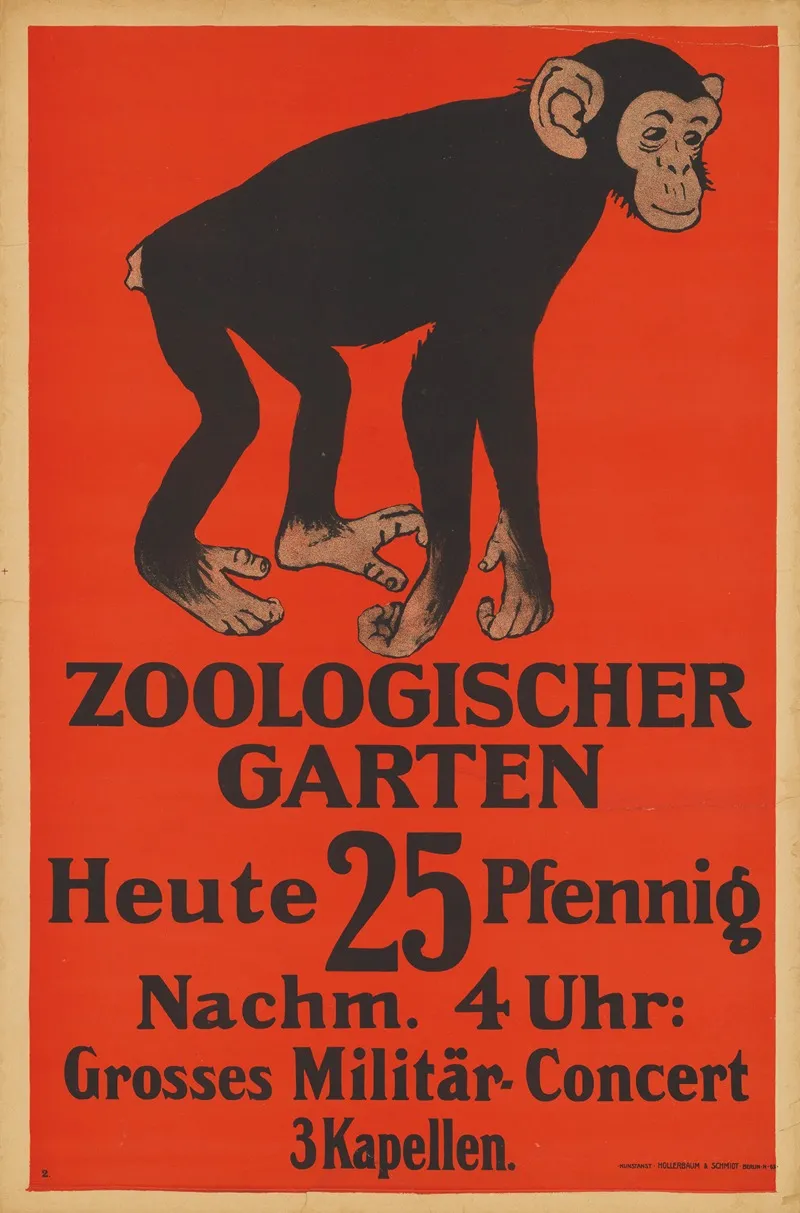 Zoologischer Garten Groses Militar Konzert Wall Art by Karl Schnebel - High-Resolution Digital Print