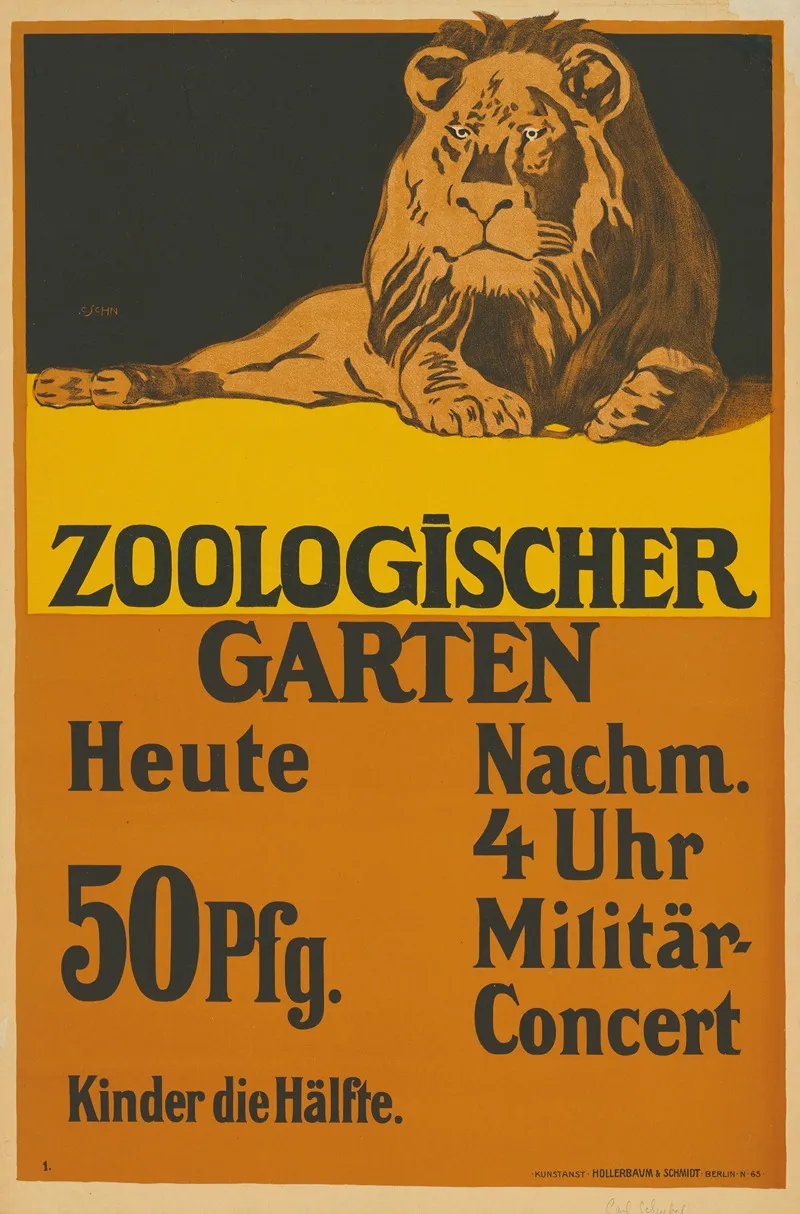 Zoologischer Garten Militar Konzert Wall Art by Karl Schnebel - High-Resolution Digital Print