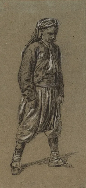 Zouave Wall Art by Winslow Homer - High-Resolution Digital Print
