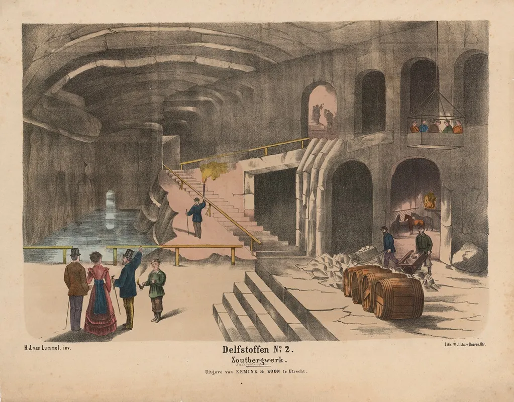 Zoutbergwerk Wall Art by Hendrik Jan van Lummel - High-Resolution Digital Print