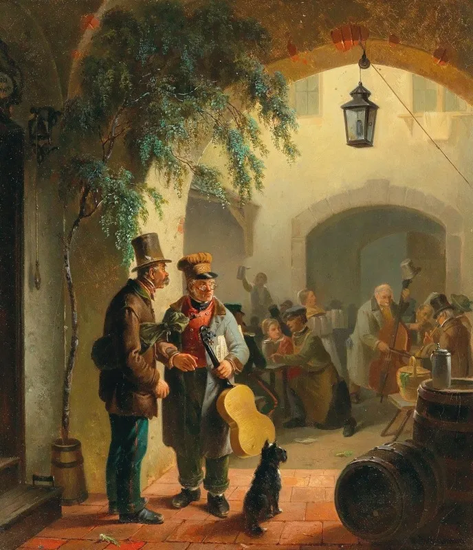 Zu Spat Wall Art by Karl Georg Naumann - High-Resolution Digital Print