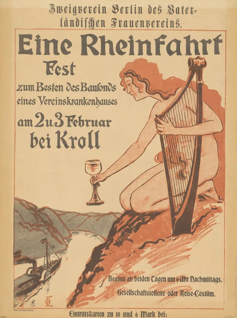 Zweigverein Berlin Des Vaterlandischen Frauenvereins Eine Rheinfahrt