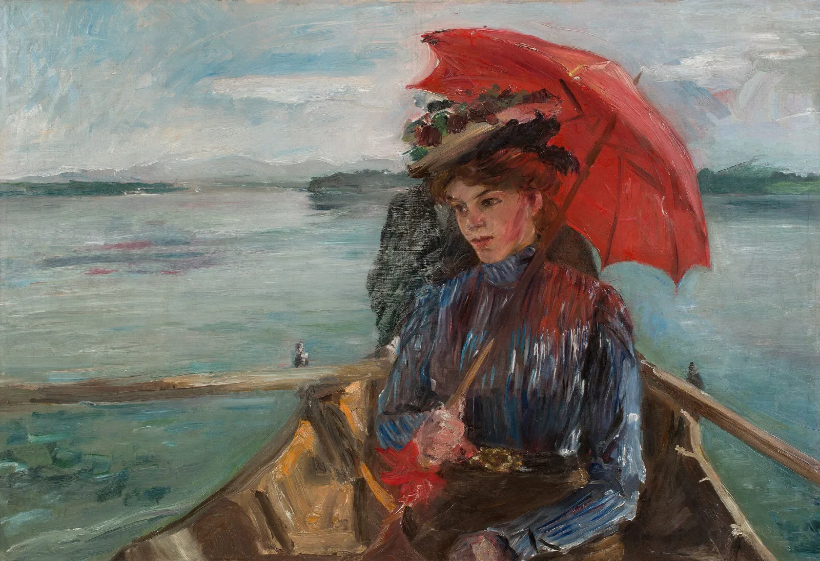 Fraulein Heck Wall Art by Lovis Corinth - Canvas Print