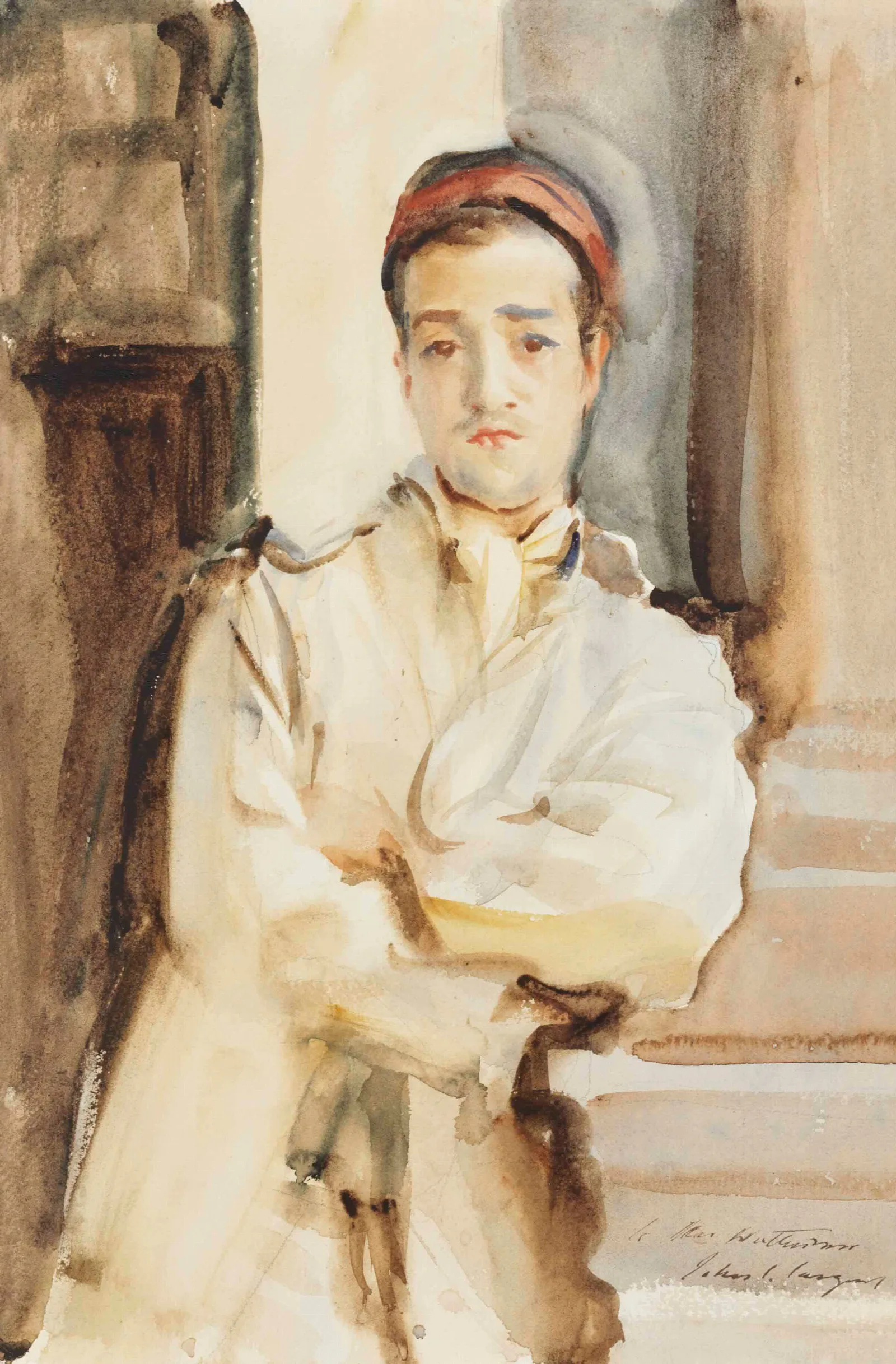 Spanish Convalescent Wall Art by John Singer Sargent - Canvas Print