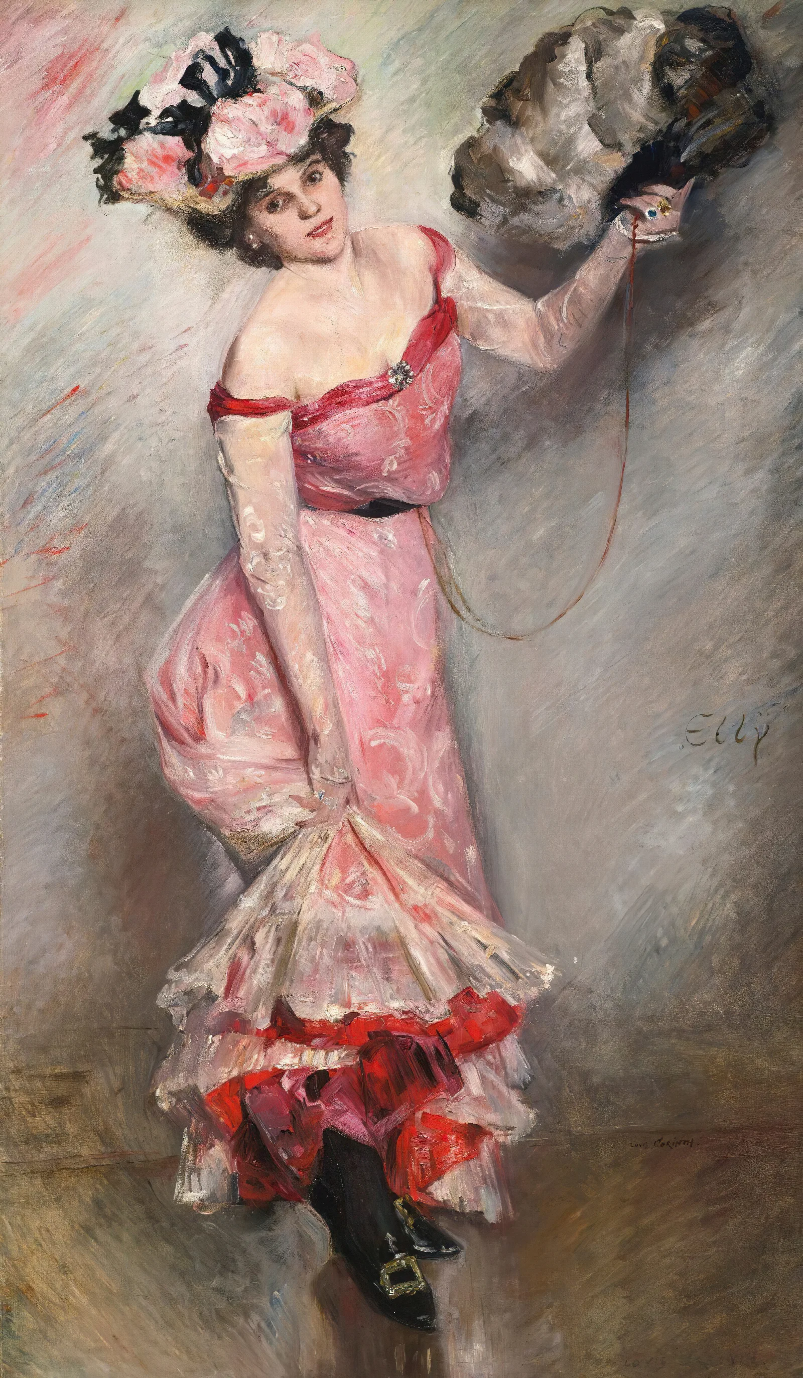 Portrait Of Elly Wall Art by Lovis Corinth - Canvas Print