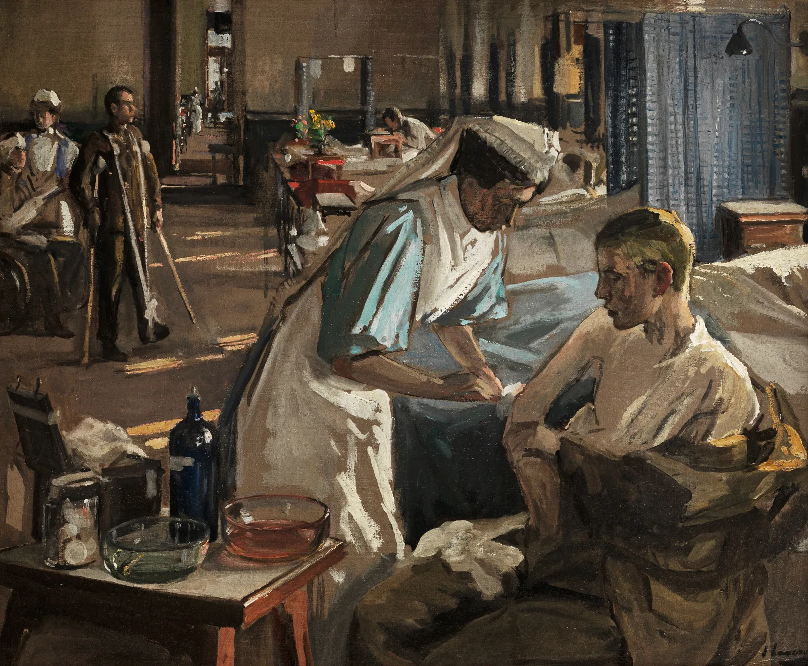 London Hospital Wall Art by Sir John Lavery - Canvas Print