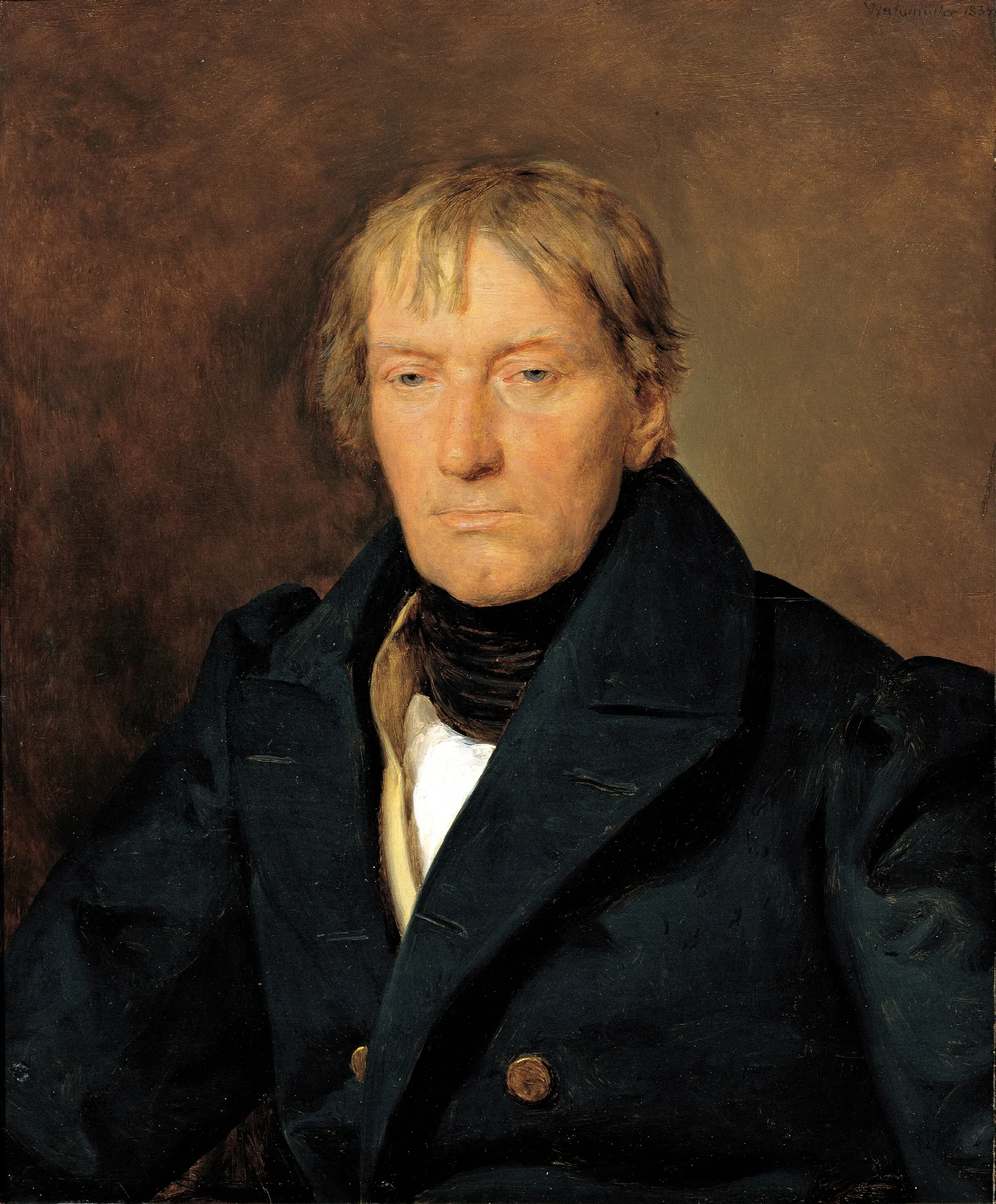 Der Kupferstecher Francois Haury Wall Art by Ferdinand Georg Waldmüller - Canvas Print