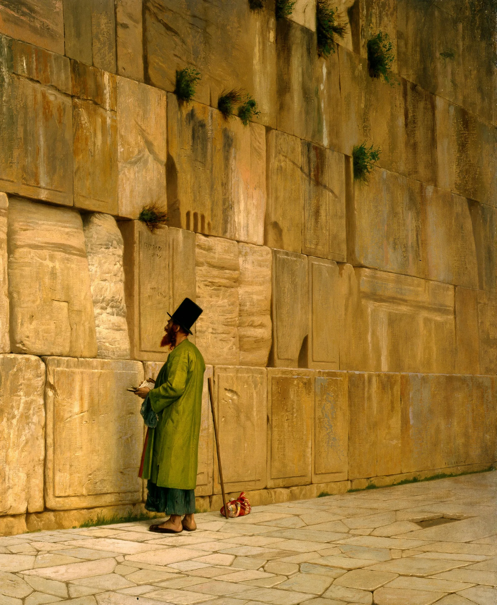The Wailing Wall Wall Art by Jean-Léon Gérôme - Canvas Print