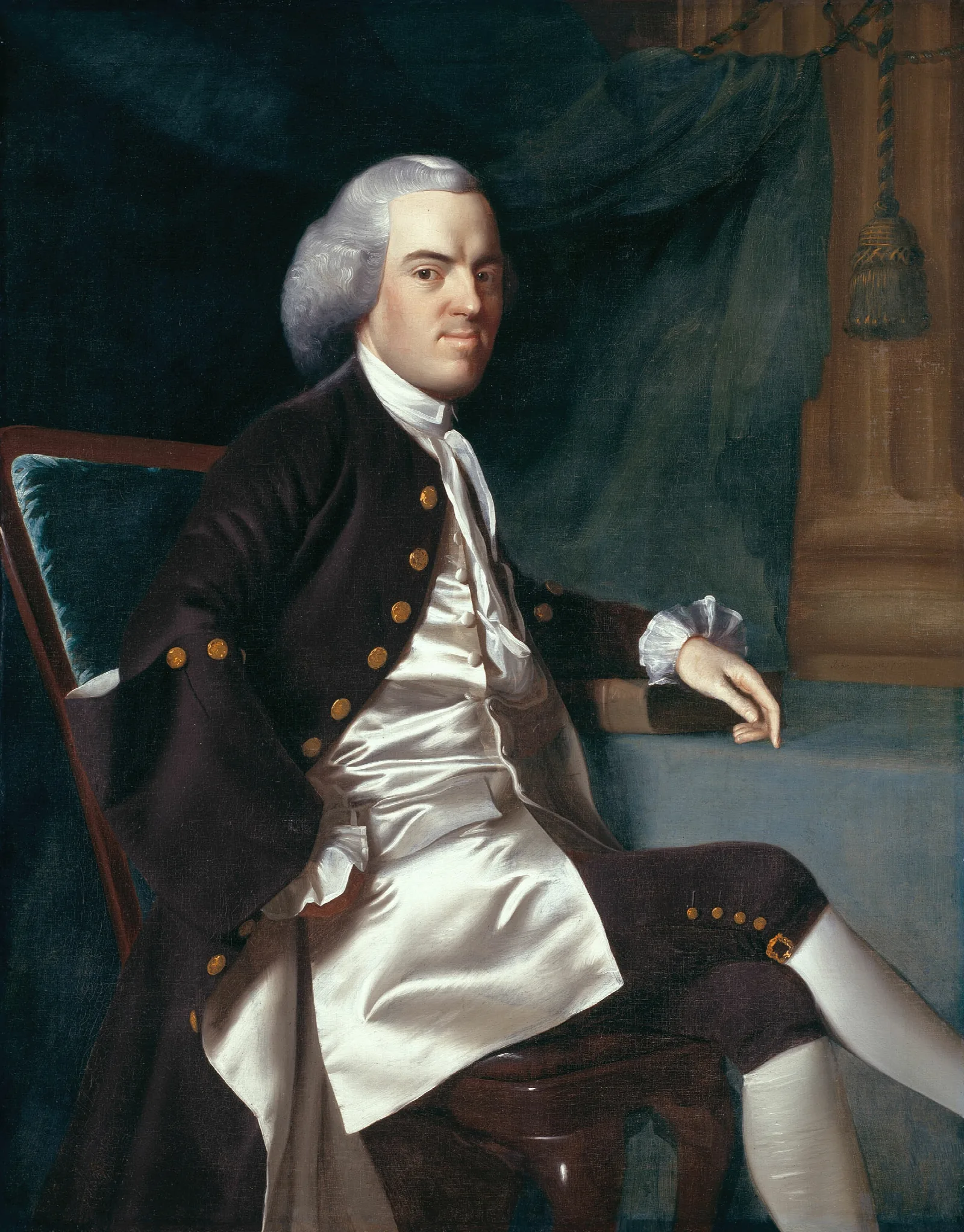 Daniel Hubbard Wall Art by John Singleton Copley - Canvas Print