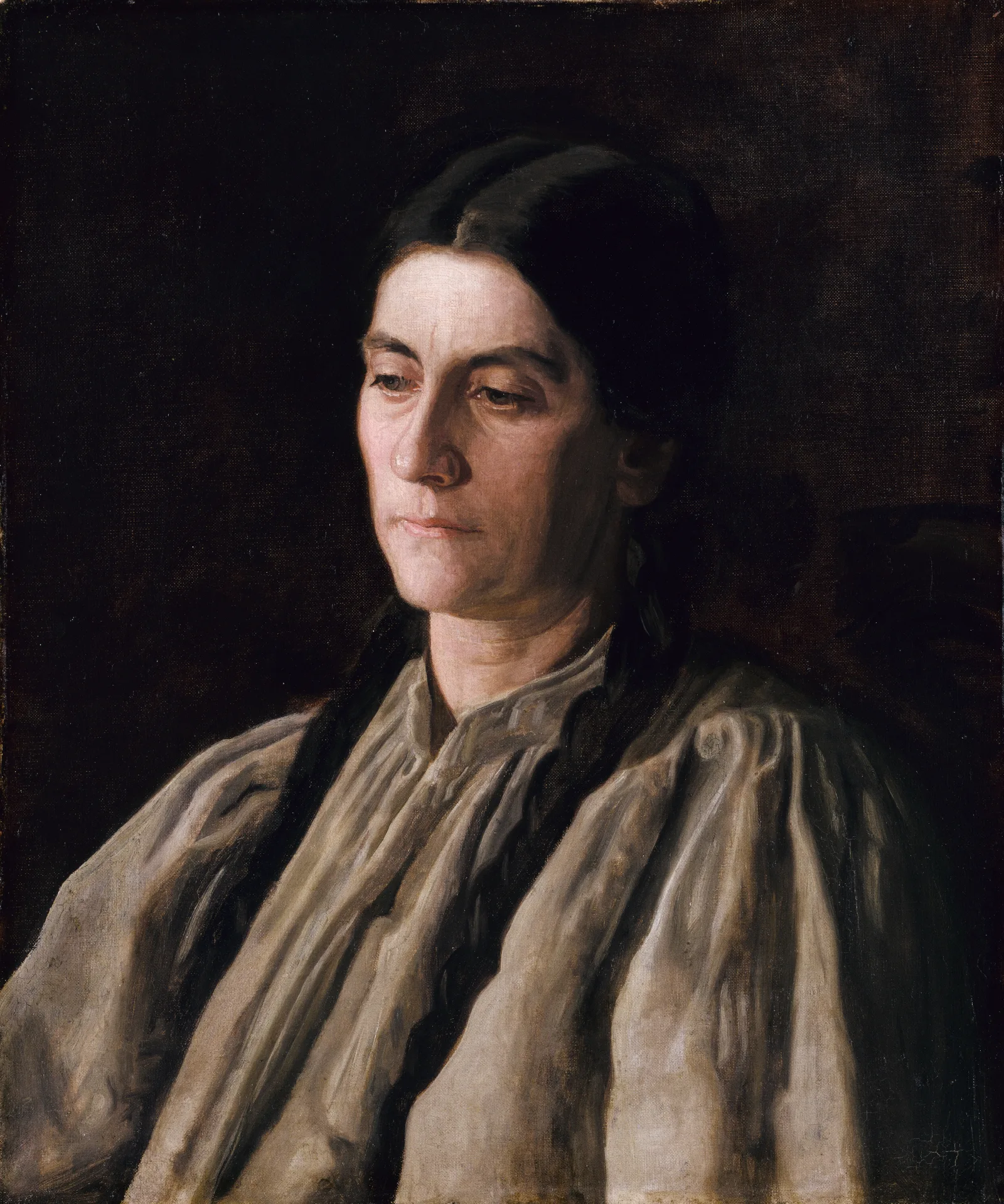 Mother Annie Williams Gandy Wall Art by Thomas Eakins - Canvas Print