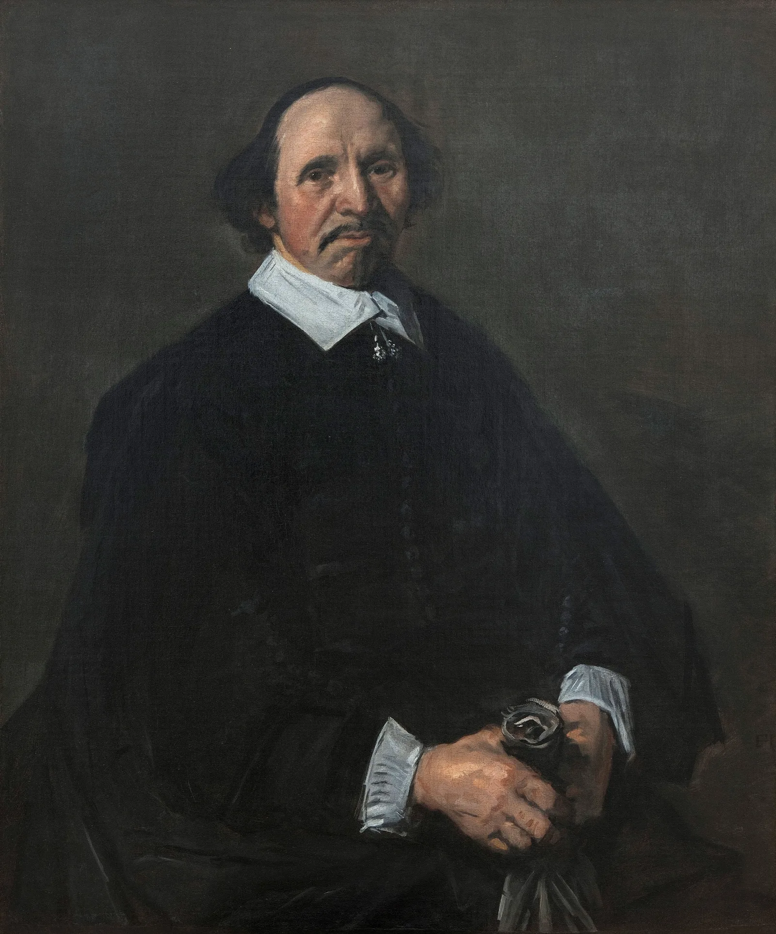 Portrait Of A Man 2 4 Wall Art by Frans Hals - Canvas Print