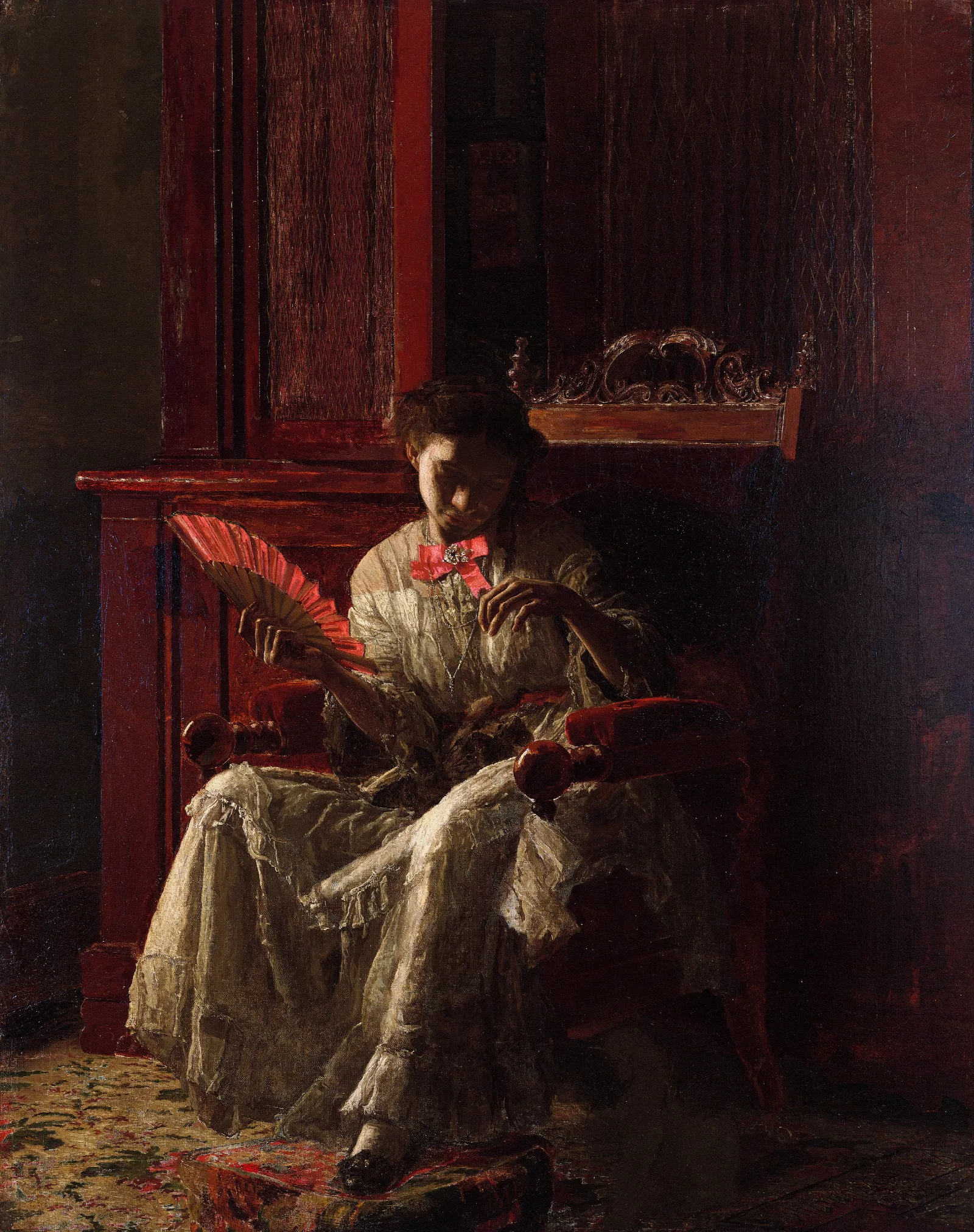 Kathrin Wall Art by Thomas Eakins - Canvas Print