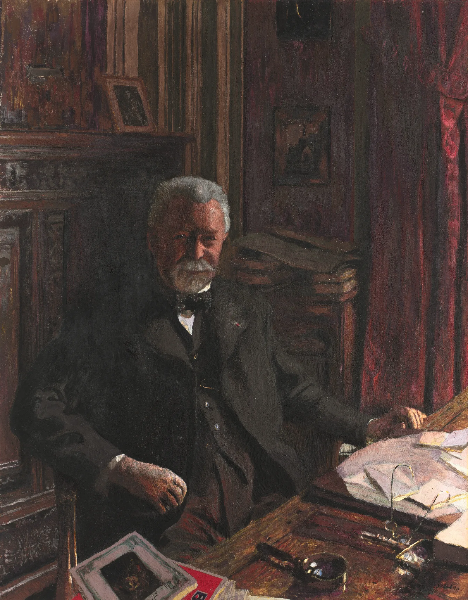 Andre Benac Wall Art by Édouard Vuillard - Canvas Print