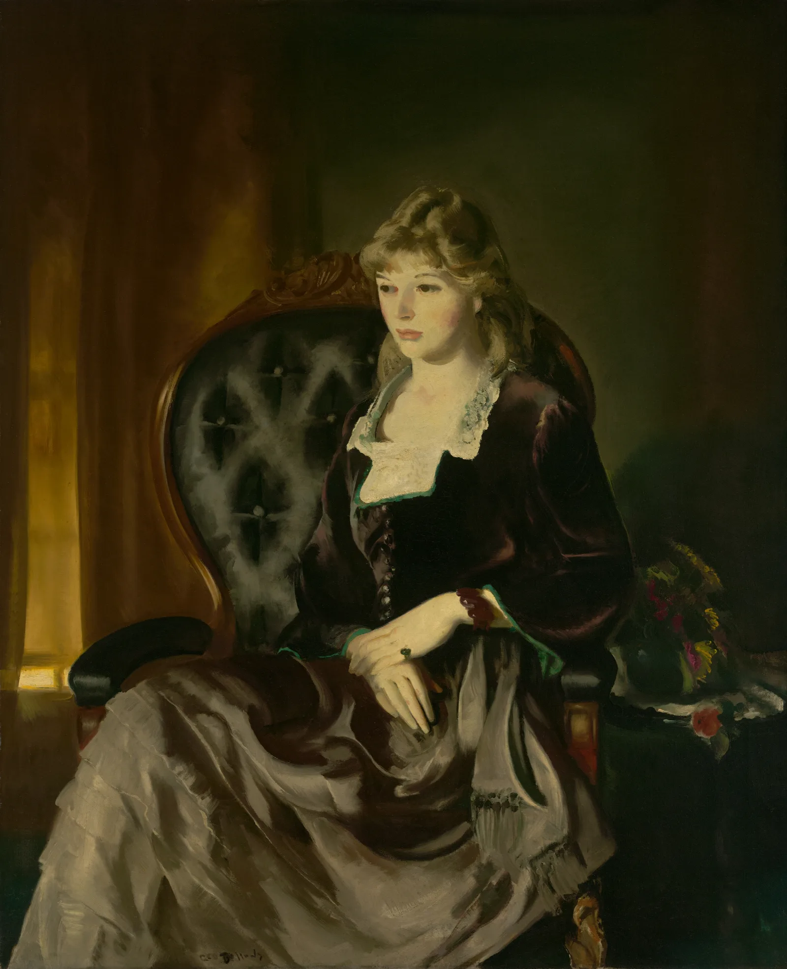 Katherine Rosen 2 Wall Art by George Wesley Bellows - Canvas Print