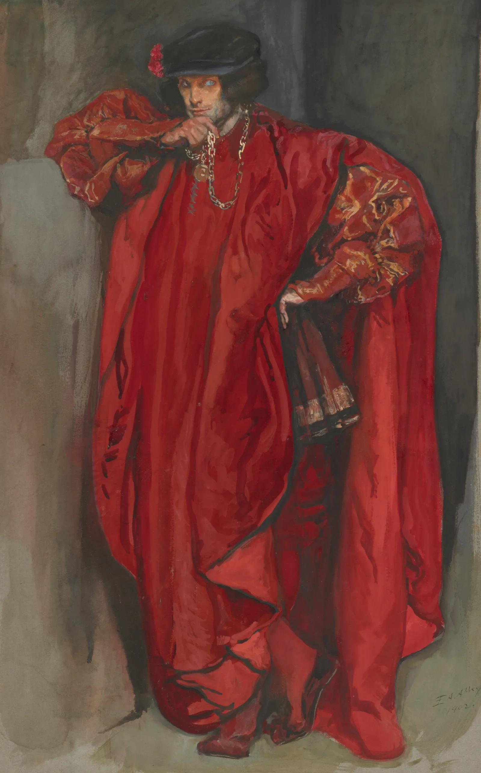 Iago From Othello Wall Art by Edwin Austin Abbey - Canvas Print