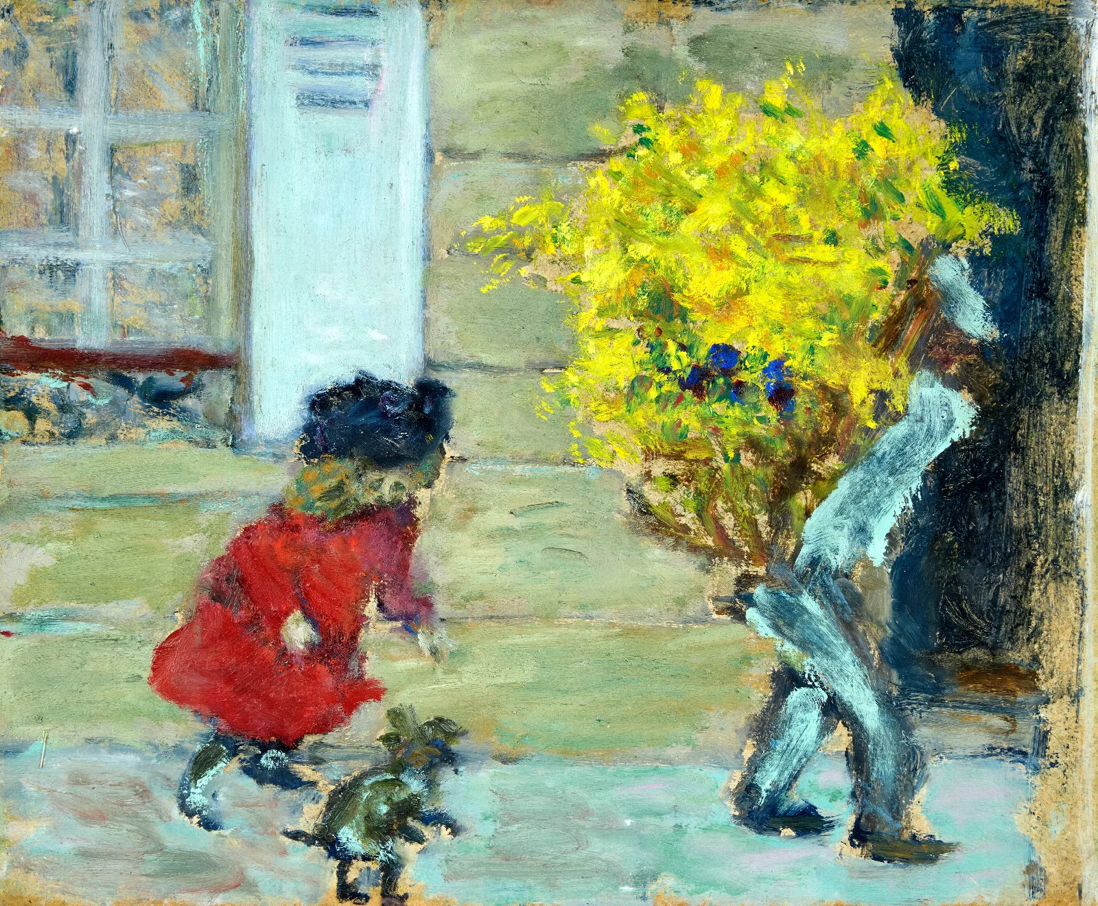 La Gerbe De Mimosa Wall Art by Pierre Bonnard - Canvas Print