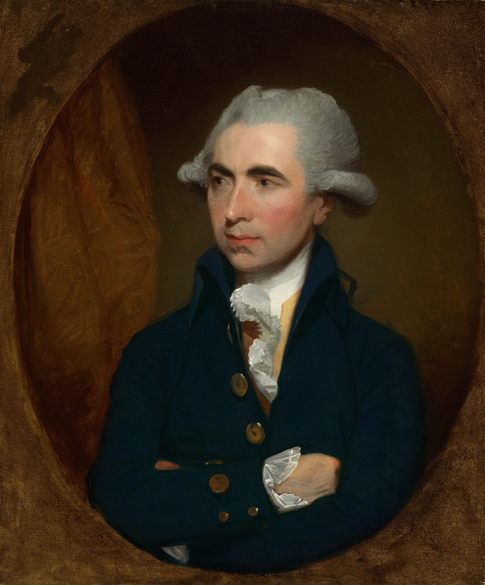 Luke White Wall Art by Gilbert Stuart - Canvas Print