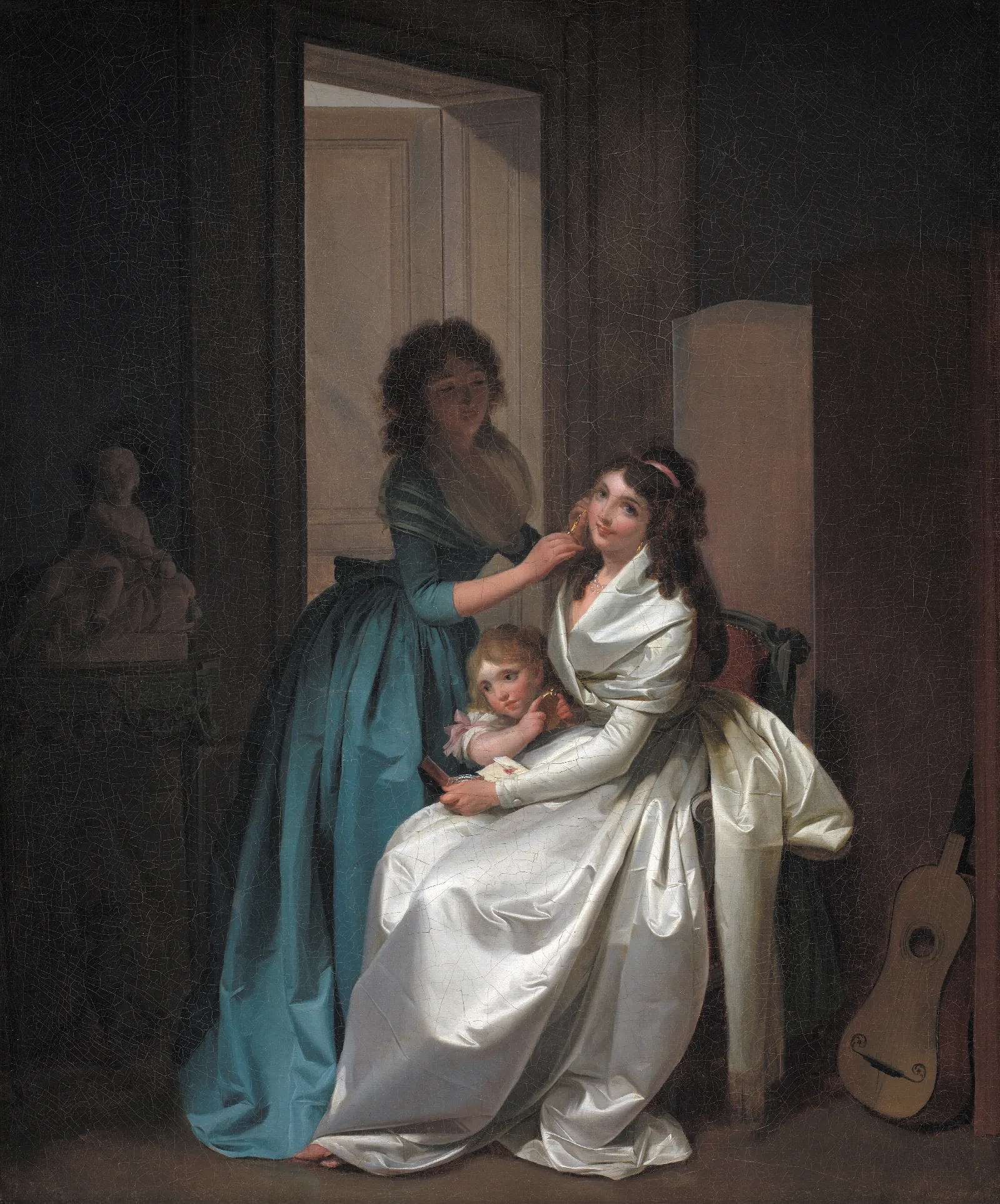 The Present Wall Art by Louis-Léopold Boilly - Canvas Print