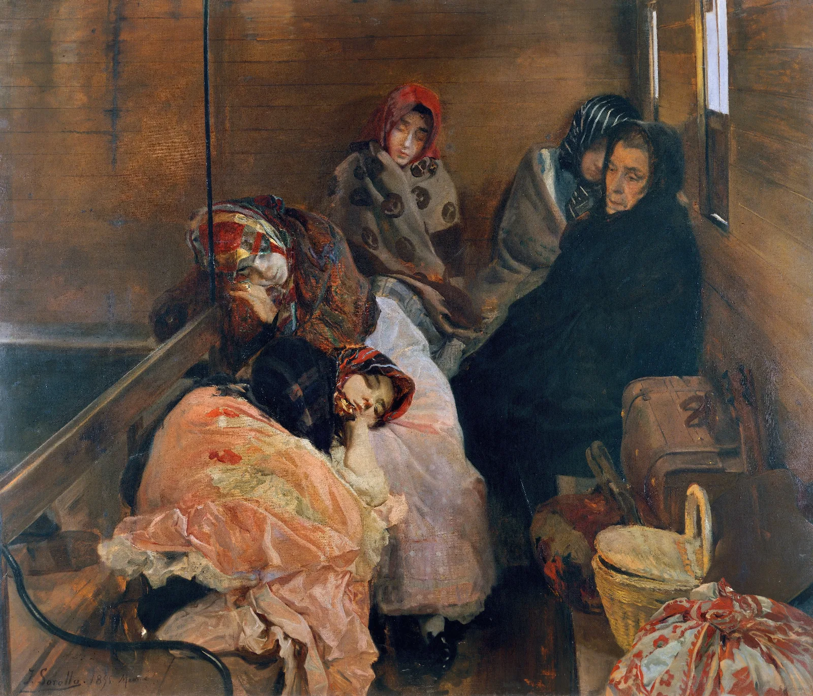 White Slave Trade Wall Art by Joaquín Sorolla - Canvas Print