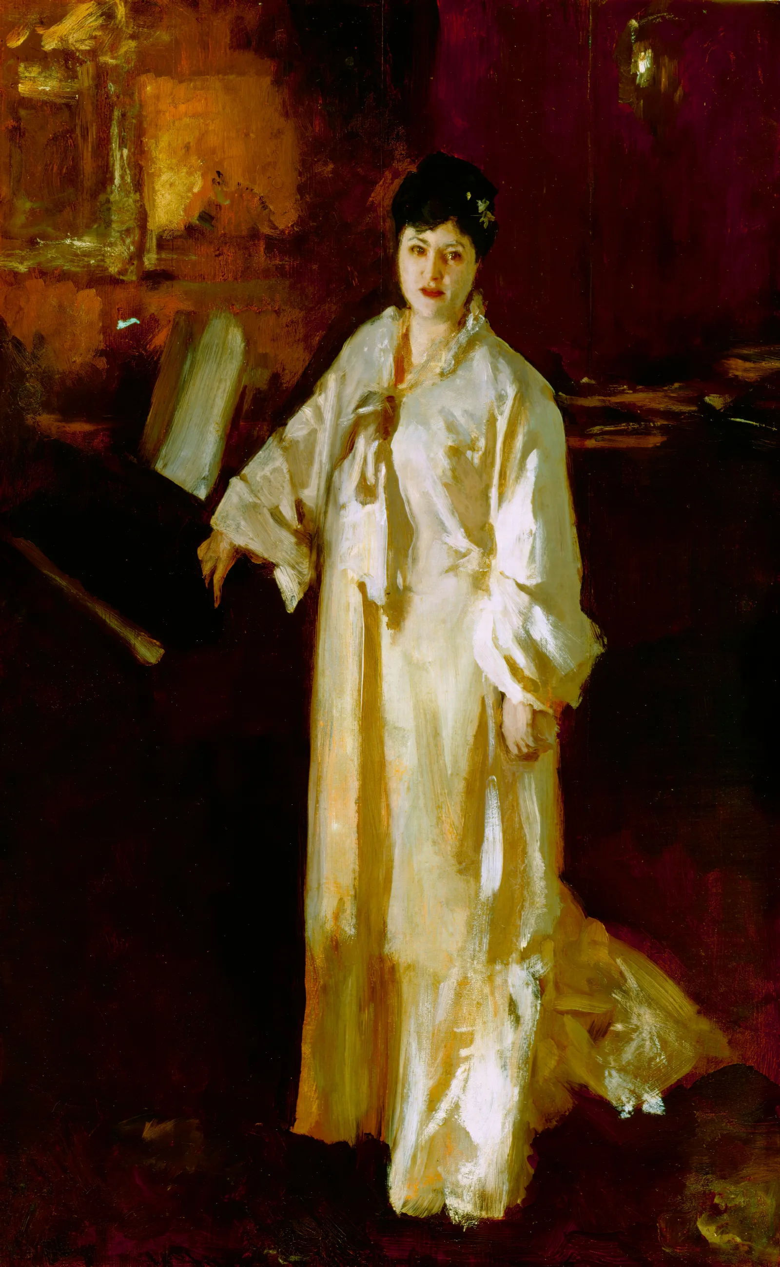 Judith Gautier Wall Art by John Singer Sargent - Canvas Print