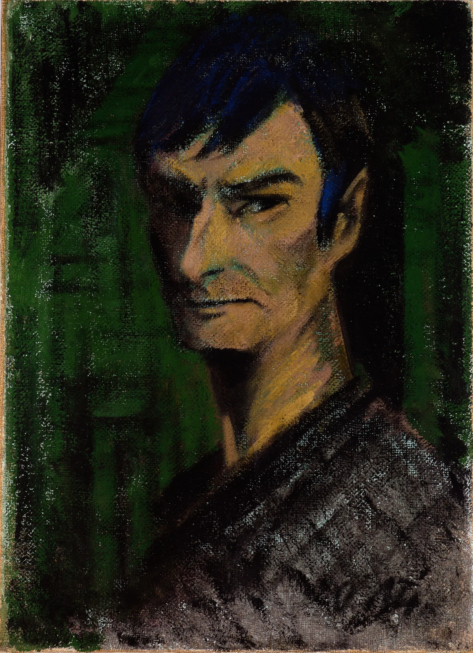 Self Portrait 20 Wall Art by Otto Mueller - Canvas Print