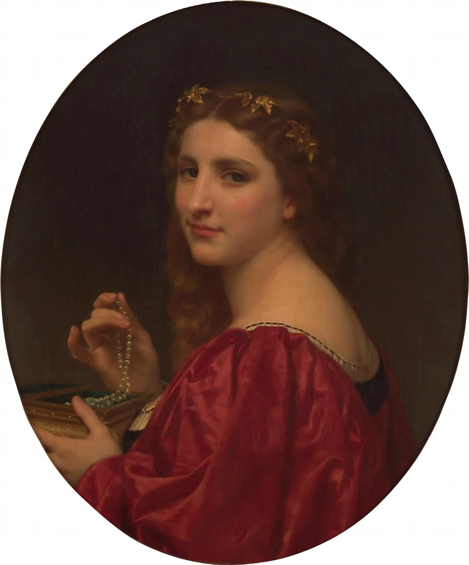 Marguerite 3 Wall Art by William Bouguereau - Canvas Print