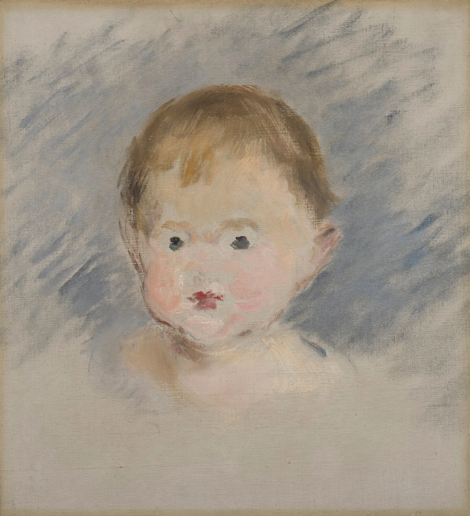 Julie Manet At Fifteen Months Wall Art by Édouard Manet - Canvas Print