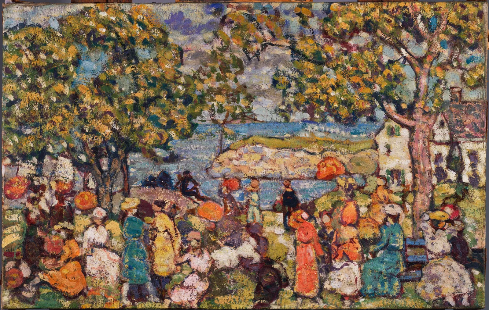 Picnic Wall Art by Maurice Prendergast - Canvas Print