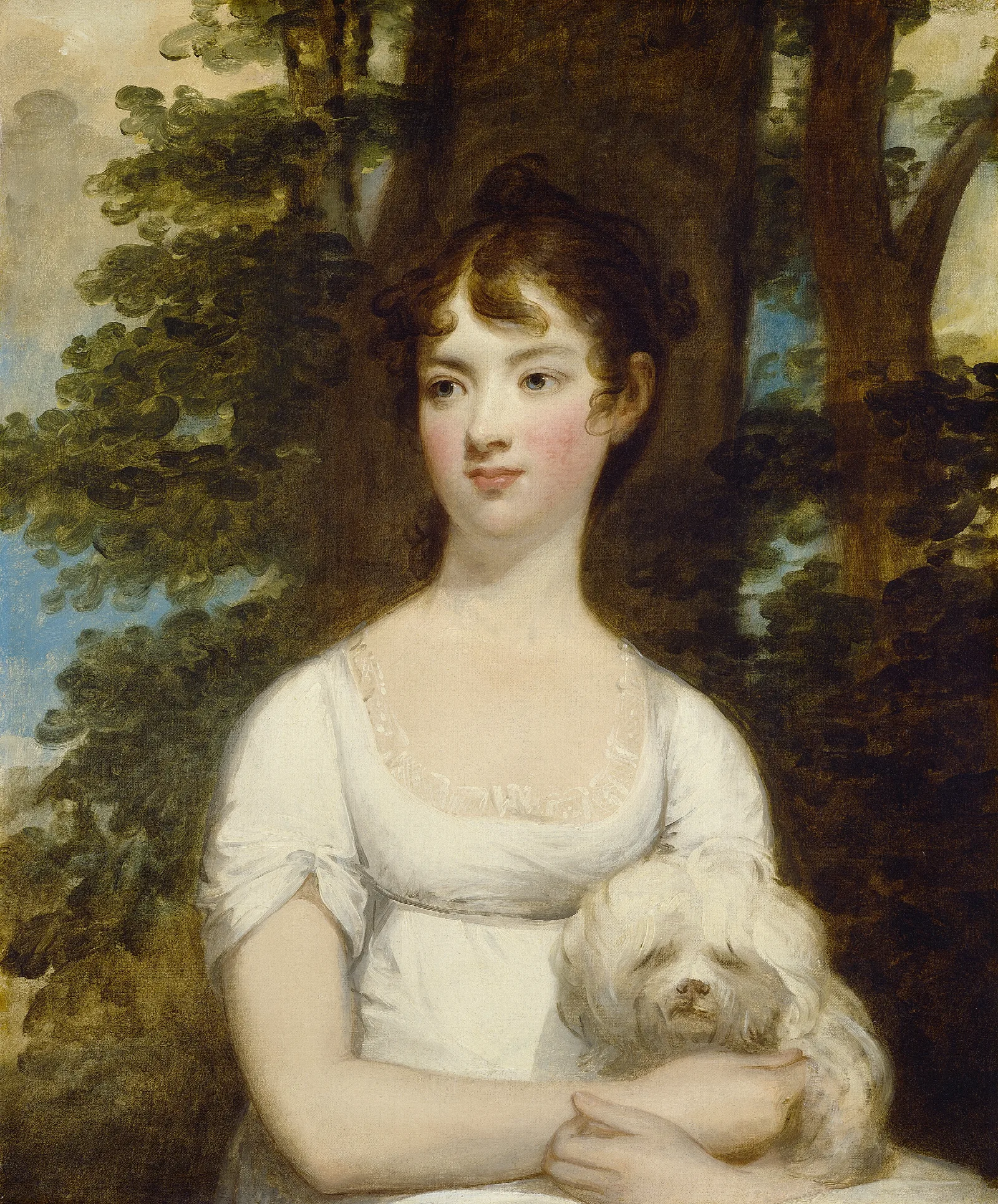 Mary Barry Wall Art by Gilbert Stuart - Canvas Print