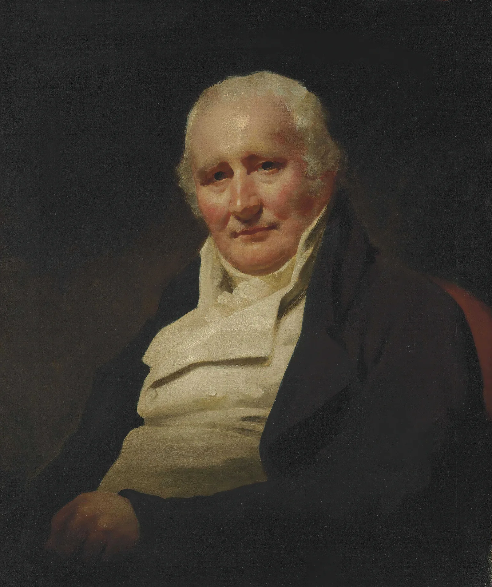 Portrait Of Mr Spottiswood Wall Art by Sir Henry Raeburn - Canvas Print