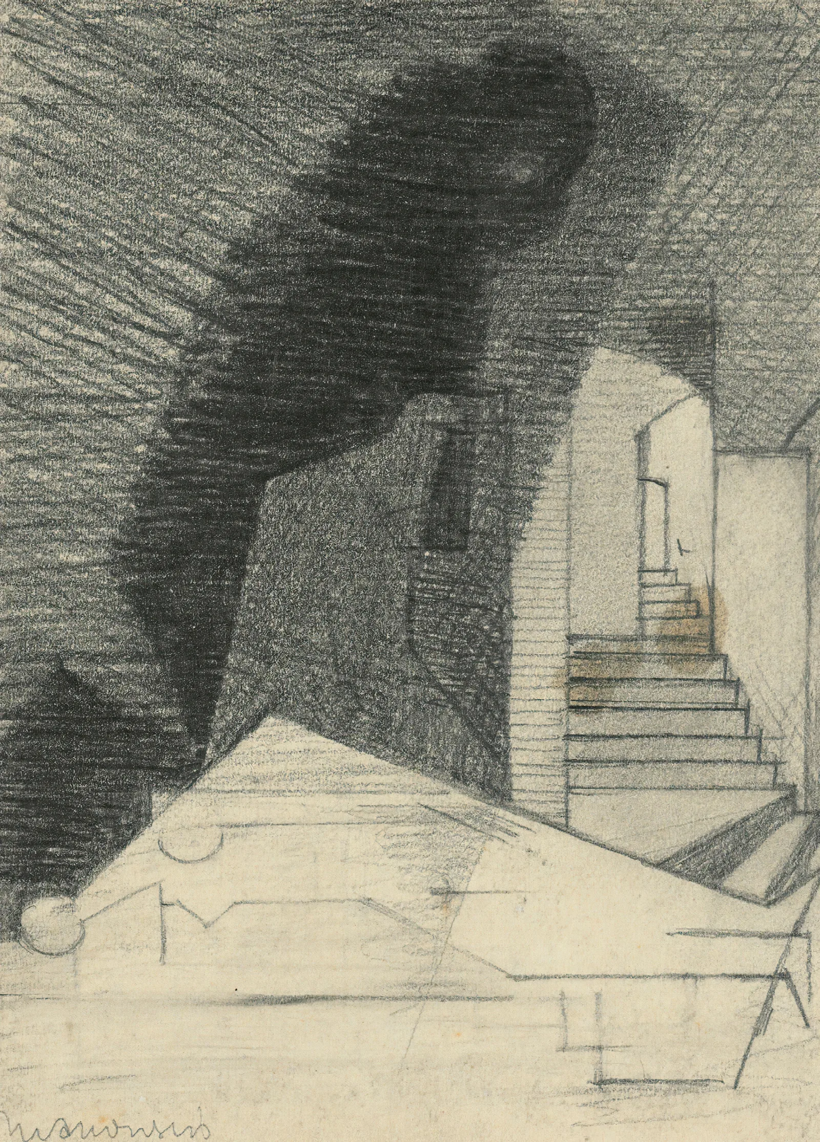 Tombeau Daurelia Dessins Pour Aurelia Wall Art by Louis Marcoussis - Canvas Print