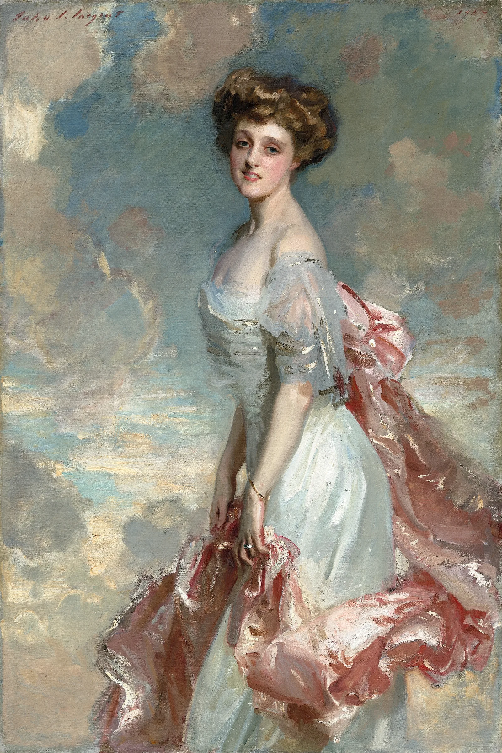 Miss Mathilde Townsend Wall Art by John Singer Sargent - Canvas Print