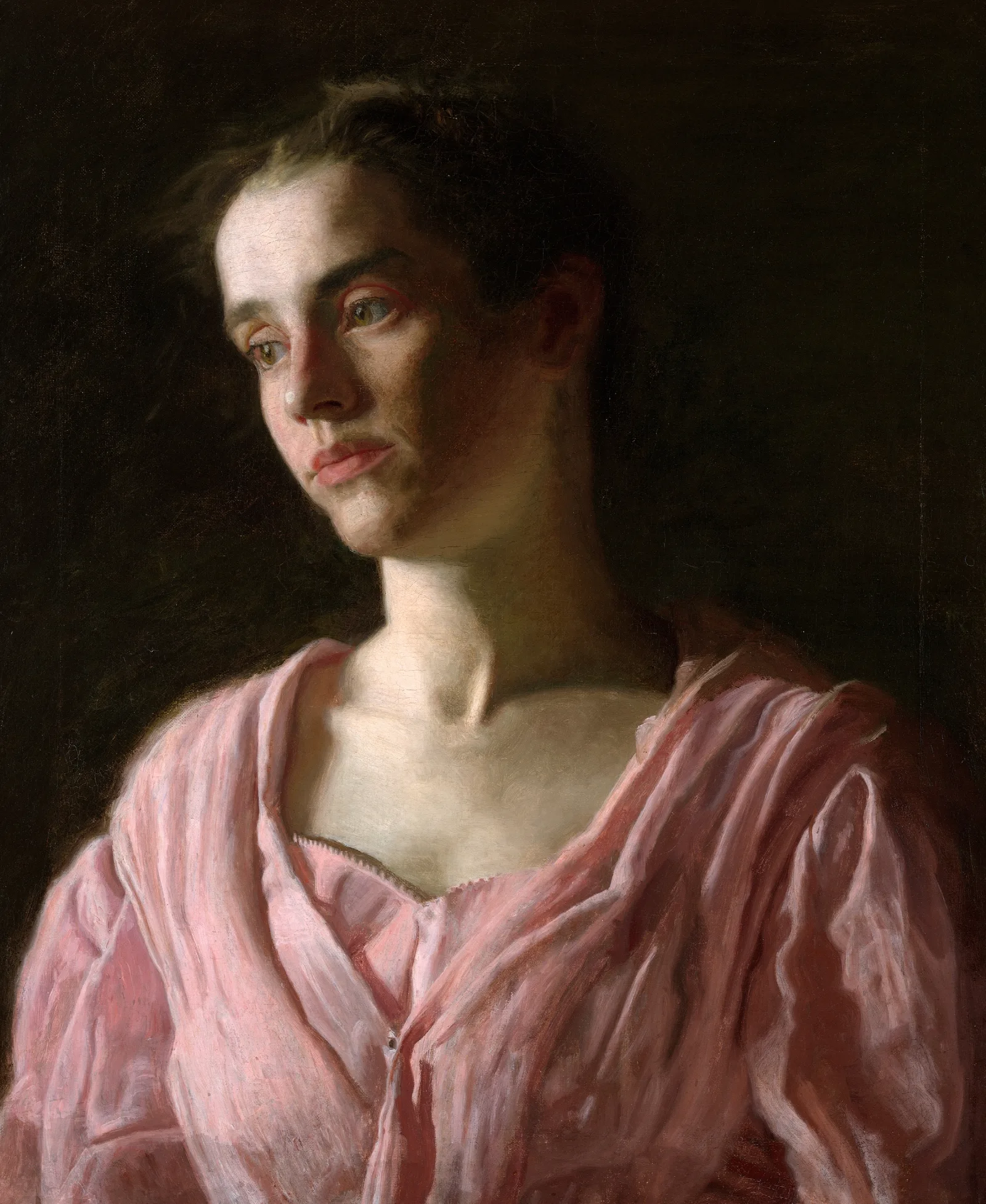 Maud Cook Reid Mrs Robert C Reid Wall Art by Thomas Eakins - Canvas Print