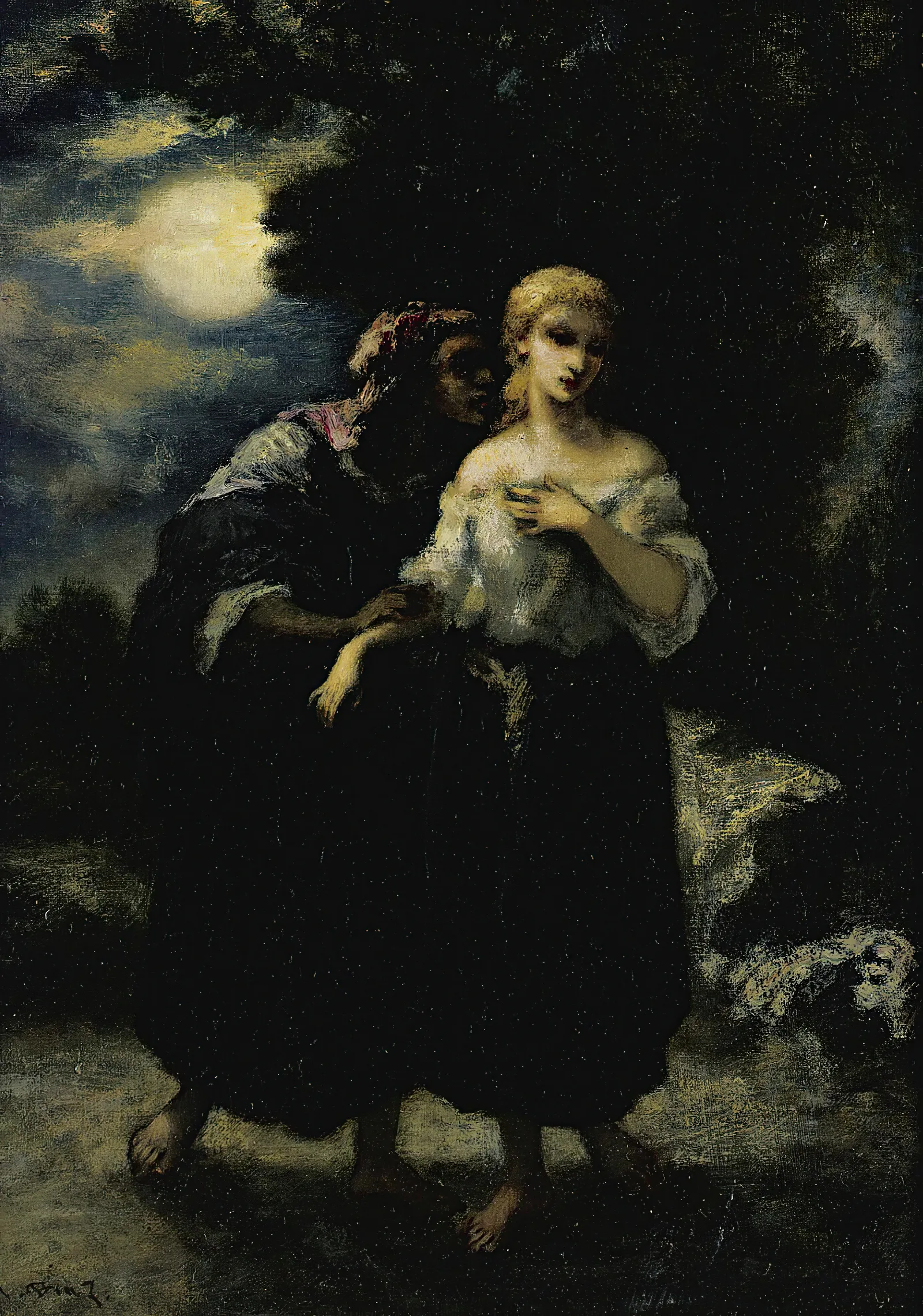 Le Malefice Wall Art by Narcisse-Virgile Diaz de La Peña - Canvas Print