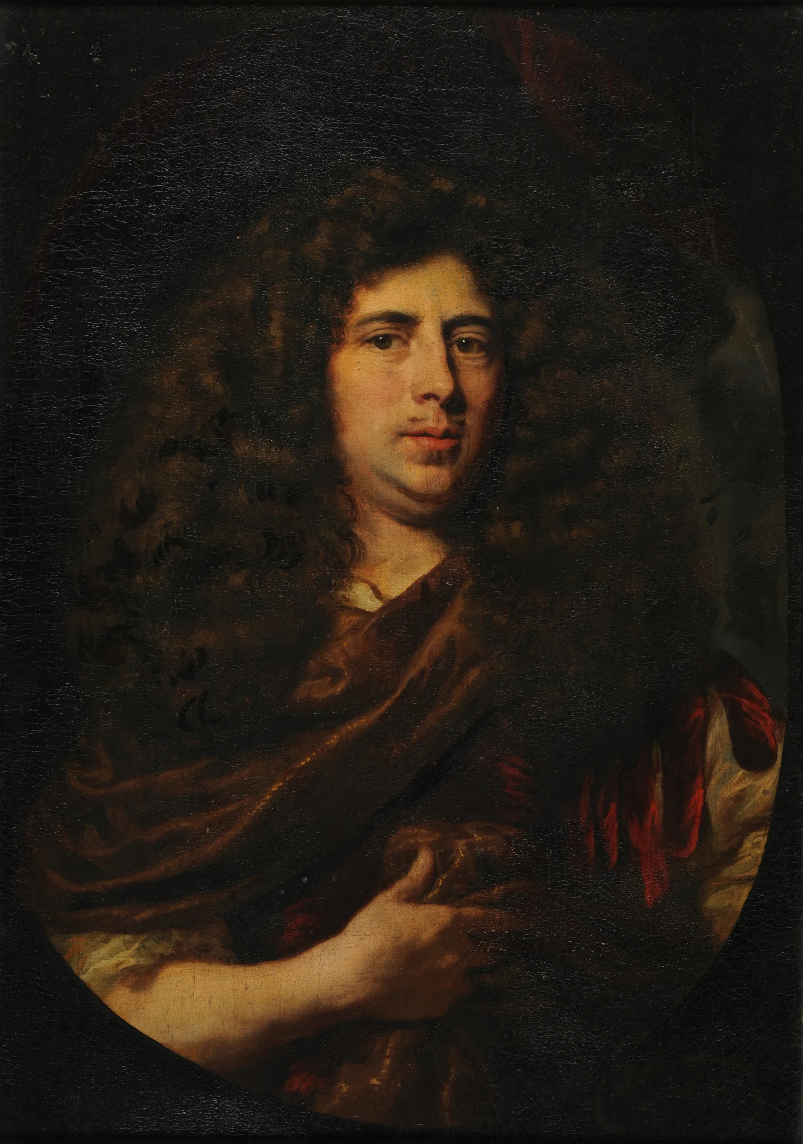 Portrait Of An Anonymous Man Wall Art by Nicolaes Maes - Canvas Print