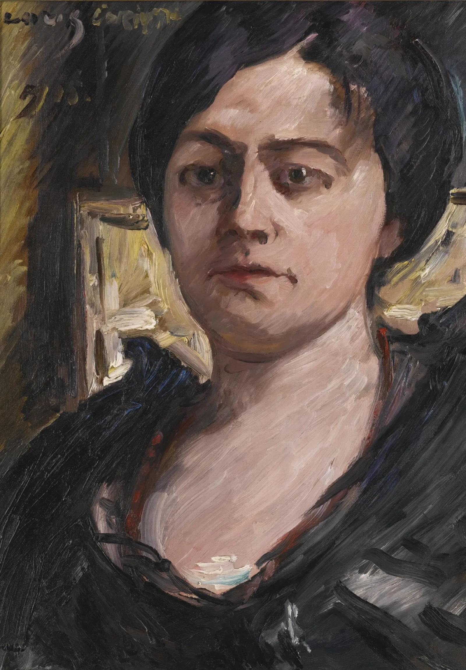Portrait Of Charlotte Corinth Wall Art by Lovis Corinth - Canvas Print