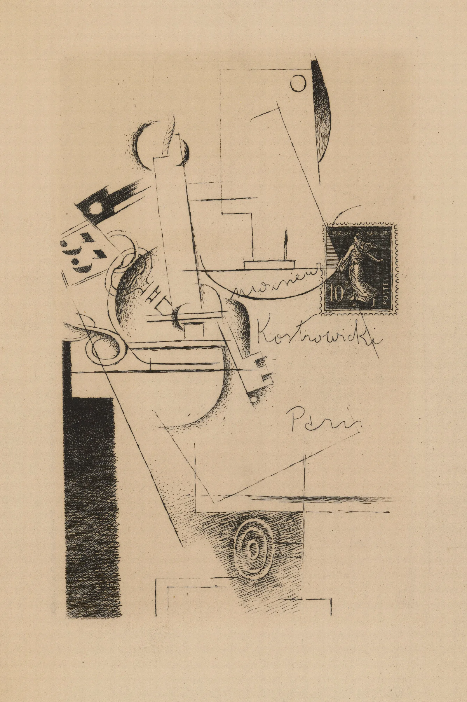Hotels Wall Art by Louis Marcoussis - Canvas Print